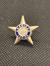 VINTAGE American Legion 1965 Membership Star Pin picture