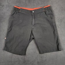 Rab Oblique Shorts Mens 34 Gray QFT-59 Climbing Hiking Cotton Stretch Bouldering picture