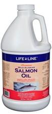 Life Line Wild Alaskan Salmon Oil f/ pets, dogs, cats, FRESH Premium, 1/2 gallon picture