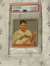 1933 Goudey #23 Kiki Cuyler PSA Authentic picture
