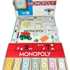 Vintage 1961 Monopoly Board Game Parker Brothers Complete Original Classic picture