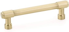 LOT OF 5 - Emtek 86689US4 Jasper Cabinet Pull, 6