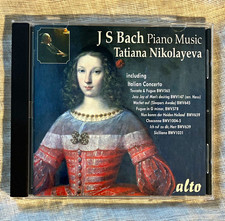 Tatiana Nikolayeva Plays J.S. Bach Piano Music (CD, 2012) ALC 1205 Like New picture