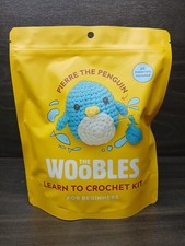 New Woobles Pierre the Blue Penguin Learn to Crochet Hobby Kit For Beginners picture