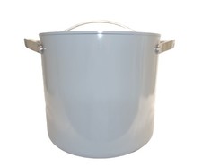 Caraway Ceramic Non-Stick Dutch Oven Stock Pot 12 Qt Gray Grey With Lid picture