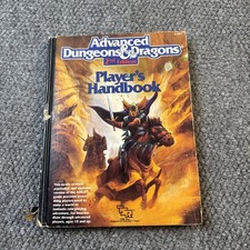 VTG 1989 AD&D Player's Handbook 2101 Advanced Dungeons & Dragons 2nd Edition picture