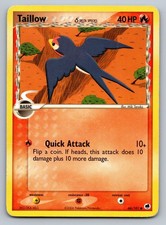 Taillow (Delta Species) Common EX Dragon Frontiers Fire 66/101 picture