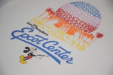 VINTAGE 1982 DISNEY EPCOT CENTER RAGLAN T-SHIRT SIZE M(S) MICKEY MOUSE SPACESHIP picture