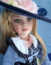 Jessica Porcelain Doll By Jan McLean New in Her Box  18