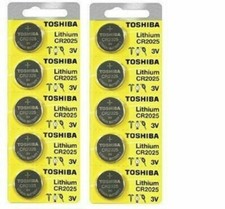 1000 x New Original Toshiba CR2025 3V LITHIUM BATTERY BR2025 Watch EXPR 2034 picture
