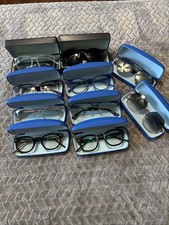 Lot of 10 Mix Unisex Adults Sunglasses and Frames Various Brands picture