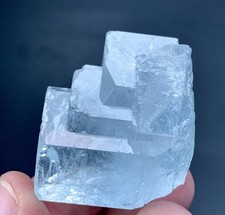 Stepwise Aquamarine Crystal Specimen From Skardu Pakistan 181 Carat picture
