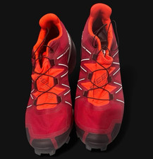 Salomon Speedcross 5 GTX Gore-Tex Trail Running Shoes Red/Orange Men's 10.5 picture