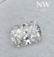 1.38 Ct Lab Grown Diamond D VVS2 Radiant Cut IGI Certified NEW Loose Diamond picture