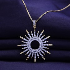 Sunburst Pendant 18
