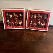 Mini Holiday Ornaments, 2 Boxes Of 8, Target 2007 picture