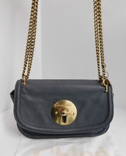 See by Chloe Lois Gray Leather Convertible Small Crossbody Shoulder Bag picture