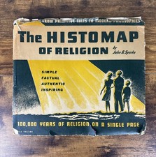 THE HISTOMAP OF RELIGION 1943 1ST ED BY JOHN B. SPARKS picture
