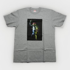 NWT SUPREME TMNT RAPHAEL TEE SS21 Heather Grey Sz MEDIUM New 100% Authentic Rare picture