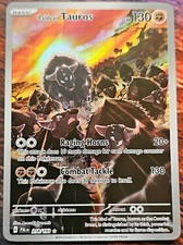 Pokémon TCG Paldean Tauros 218/193 Sv02 Paldea Evolved IR Holo Eng 2023 picture