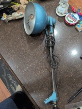 VTG MCM Industrial Bretford Articulating Metal Floor Lamp No Tripod Working Cond picture