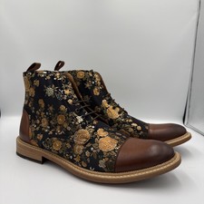 Taft Men's US 10 EU 43 The Jack Flower Print Boots Eden picture