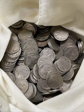 $2 Buffalo 🦬 Indian Head Nickel Roll PARTIAL DATE 40 US Coins Circulated picture