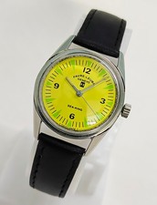 Vintage Favre-Leuba Geneve Sea King 17 Jewels Boy Size Swiss 30mm Wristwatch picture