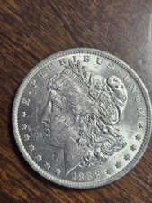 1888 O Uncirculated Silver Morgan One Dollar BU $1 Coin New Orleans Mint picture