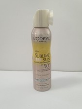 Loreal Sublime Sun Crystal Clear Mist Advanced Sunscreen SPF 50 Discontinued.  picture