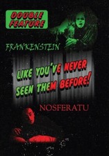 DVD Nosferatu (1922) / Frankenstein (1910) Double Feature NEW picture