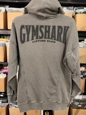 Gymshark Men's Medium Oversized Grey Washed Hoodie NWT 🔥 picture