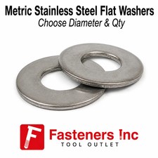 Stainless Steel Flat Washer DIN 125A M2 M2.5 M3 M4 M5 M6 M8 M10 M12 M14 M16 M20 picture