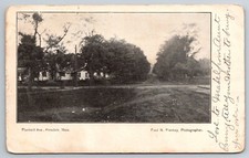 1910 HINSDALE MA Massachusetts PLUNKETT AVE Avenue Fred Plankey Postcard D23 picture