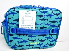Bentgo Kids Lunch Bag - Durable, Double-Insulated Lunch Box for Kids 3+ (Shark) picture