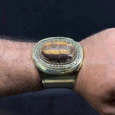 Rare Ancient Egyptian Antiquities Jewelry Egyptian Scarab Bracelet Egyptian BC picture