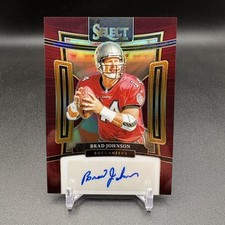 2023 Select Football Brad Johnson Maroon Auto /75 SIG-BJO Tampa Bay Buccaneers picture