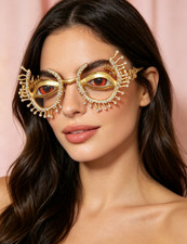 Schiaparelli glass decorative eyewear picture