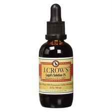 J.Crow'S Lugol'S Solution of Iodine 2% 2Oz Liquid Supplements picture