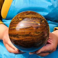 4.46LB Natural Qinghai Green Jade Polished Sphere Crystal Healing Decor Ball picture