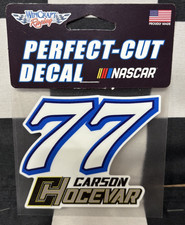 CARSON HOCEVAR #77 NASCAR RACING WINCRAFT 4X4 DECAL SHEET STICKER SHEET picture