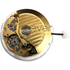 ETA 7750 VALJOUX - GOLD - SWISS MADE - MOVEMENT - AUTOMATIC - WHITE DATE - Ø30MM picture
