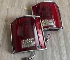 Fit for 1973-1987 Chevrolet GMC Truck Sequential LED Tail Lamp Set W/ Trim picture