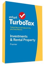 TurboTax Premier 2014 Investments & Rental Win/Mac CD | Full Updates | #1 Expert picture
