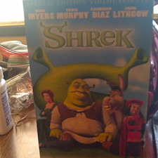 DreamWorks Home Entertainment Shrek VHS Tape 2001 Special Edition PG NTSC CC picture