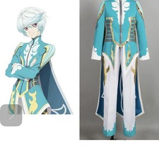 Aselia the Tales of Zestiria Mikleo Cosplay Costume Suit XS SMALL CHILDS ADULTS picture