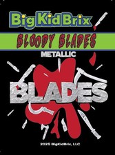 Custom Bloody Blades (Metallic) Weapons Pack for Minifigures-by BKB picture