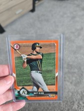 2018 Bowman Orange 16/25 Matt Olson picture