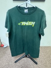Phish Summer Tour 2000 Green T-Shirt Rock & Pop Music Memorabilia picture