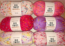 JOANN'S BIG TWIST TOTALLY TWEED YARN 5.29 oz each-discontinued yarn picture